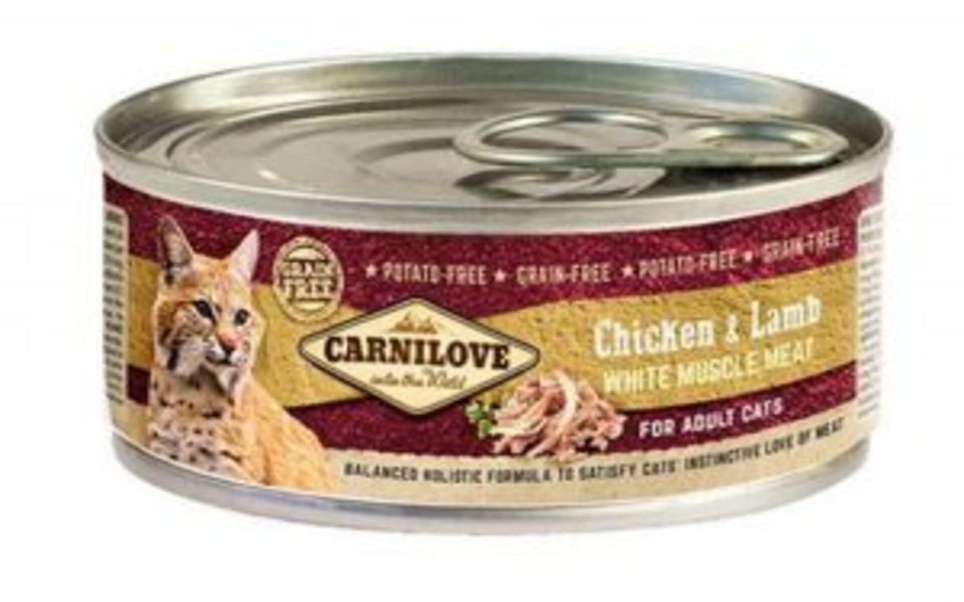 Корм для кошек Carnilove Chicken & Lamb for adult cats – это питание для кошек старше 7 лет с маслом из семян льна, которое защищает сердечно-сосудистую систему, положительно влияет на иммунную систему и желудочно-кишечный тракт, а также улучшает внешний вид кошки