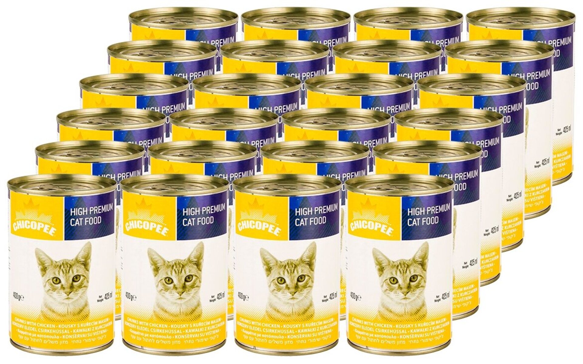 Корм для кошек Chicopee с курицей – это влажный премиум-продукт с курицей, подходящий для сбалансированного питания кошек. Он обеспечивает все необходимые питательные вещества и энергию