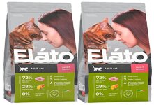 Корм для кошек Elato является отличным выбором для тех,кто хочет обеспечить своим питомцам здоровое и сбалансированное питание.Он создан на основе натуральных ингредиентов,таких как мясо,рыба,овощи и фрукты и не содержит искусственных красителей,ароматизаторов и консервантов