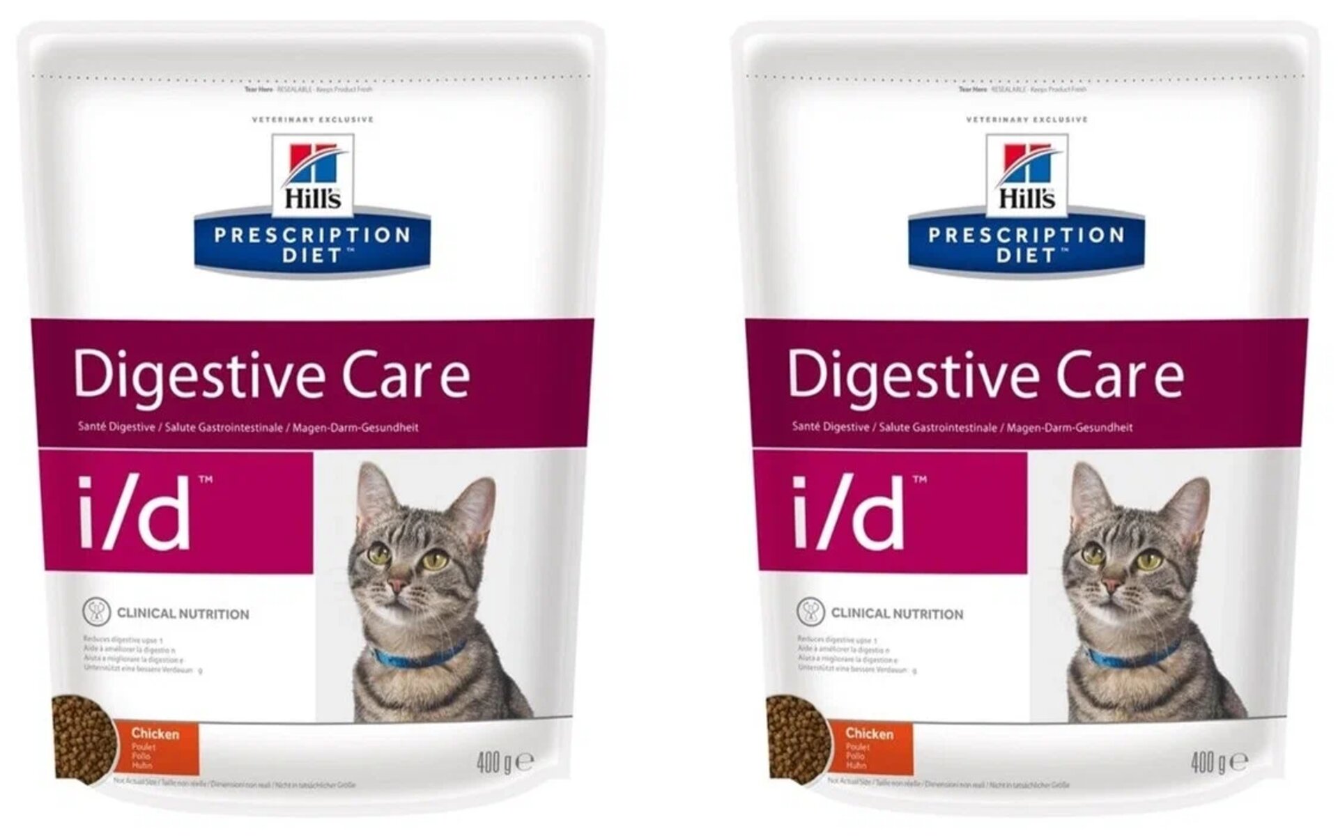 Корм для кошек Hill’s Digestive Care предназначен для поддержания здоровья пищеварительной системы и ухода за ней.
